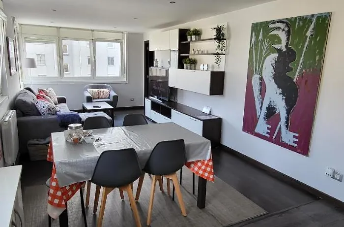 A 50 Metros Del Paseo Maritimo 公寓 拉科鲁尼亚